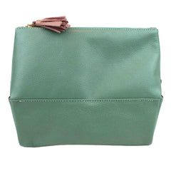 Necessaire Triple Jade com Algodão Doce Liso Pronta Entrega