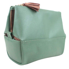 Necessaire Triple Jade com Algodão Doce Liso Pronta Entrega
