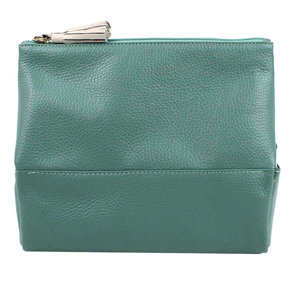 Necessaire Triple em Couro Personalizada