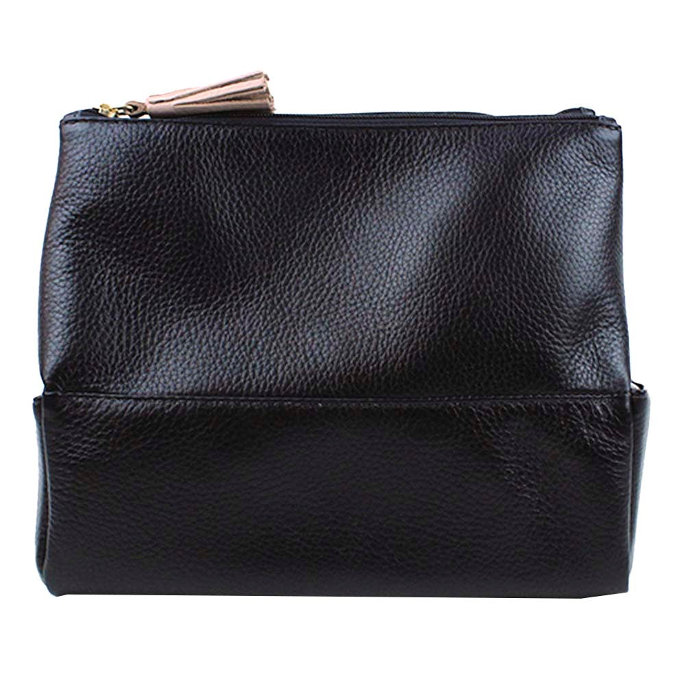 Necessaire Triple em Couro Personalizada