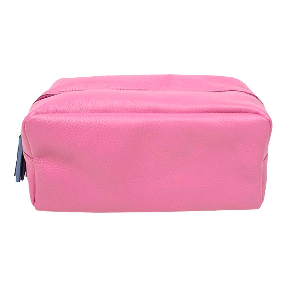 Necessaire Julie G Rosa Orquídea com Sky Pronta Entrega