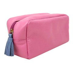 Necessaire Julie G Rosa Orquídea com Sky Pronta Entrega