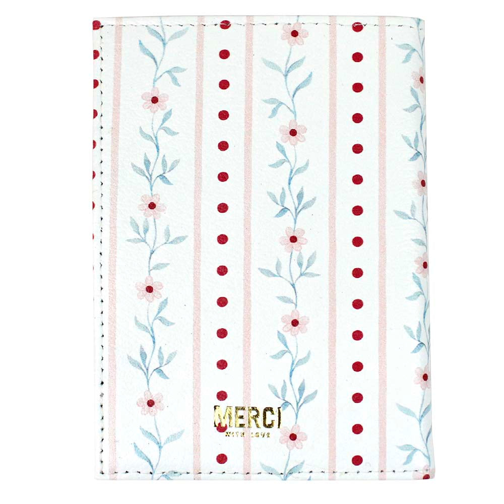 Porta Passaporte Estampa Blossom Stripe Pronta Entrega