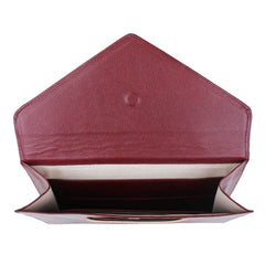 Pasta A4 Burgundy Liso com Rose Liso Pronta Entrega