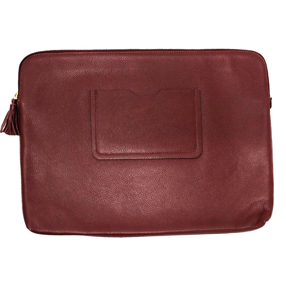 Pasta Notebook G Burgundy Liso Pronta Entrega