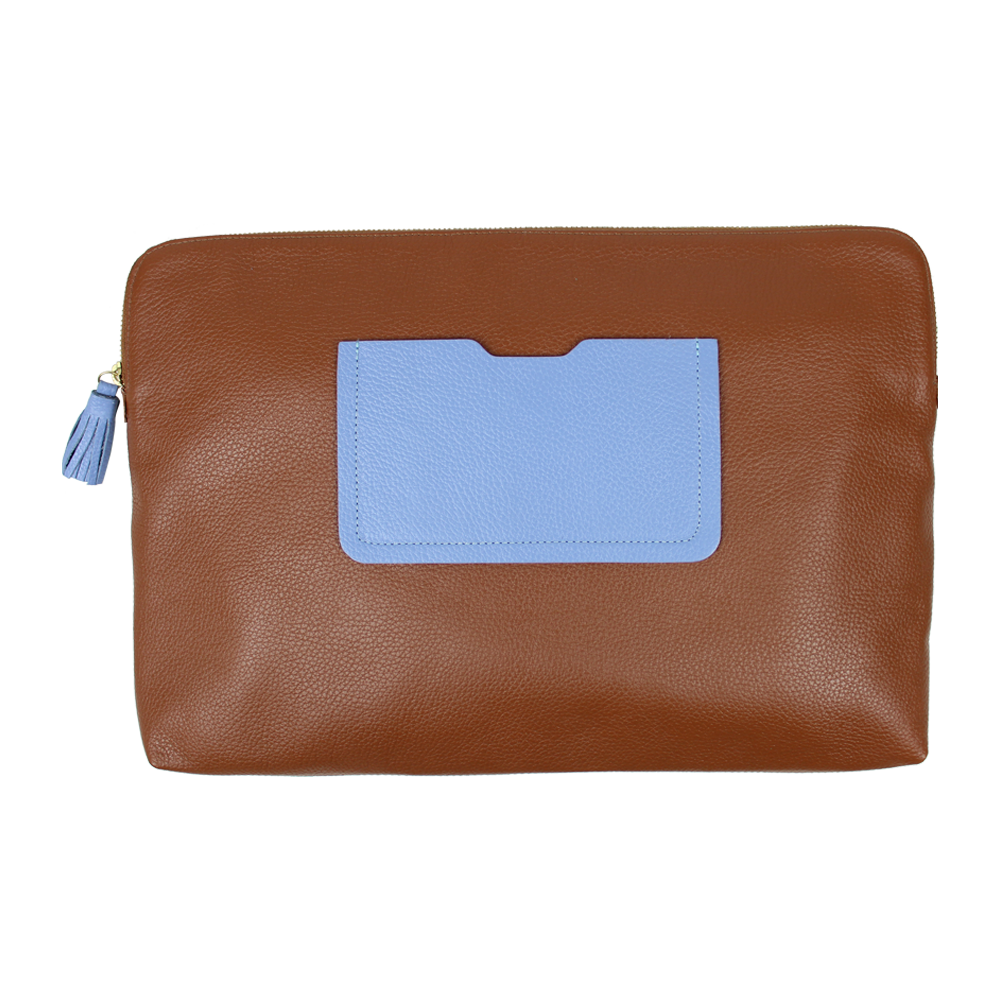 Pasta Notebook P em Couro Personalizada