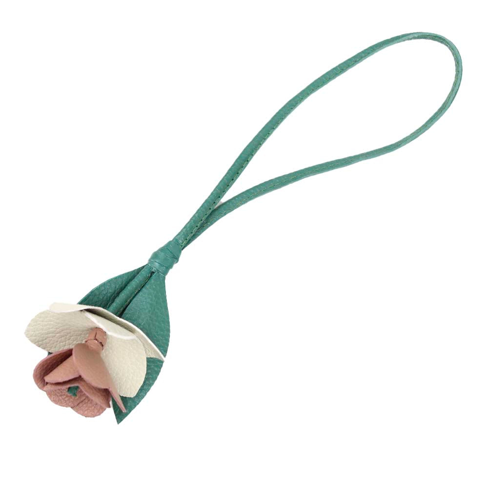 Pendente Flor Amarílis Off White Liso com Algodão Doce Liso Pronta Entrega