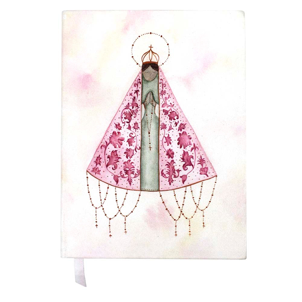 Planner My Days Nossa Senhora Aparecida 2026 em Couro Personalizado