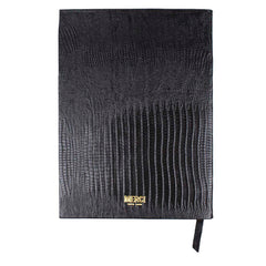 Planner My Days 2026 com Hotstamping Estetoscópio em Couro Personalizado