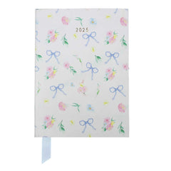 Planner My Days 2025 Estampa Laços Pronta Entrega