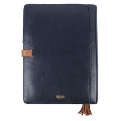 Planner Marinho Liso com Caramelo Liso Pronta Entrega