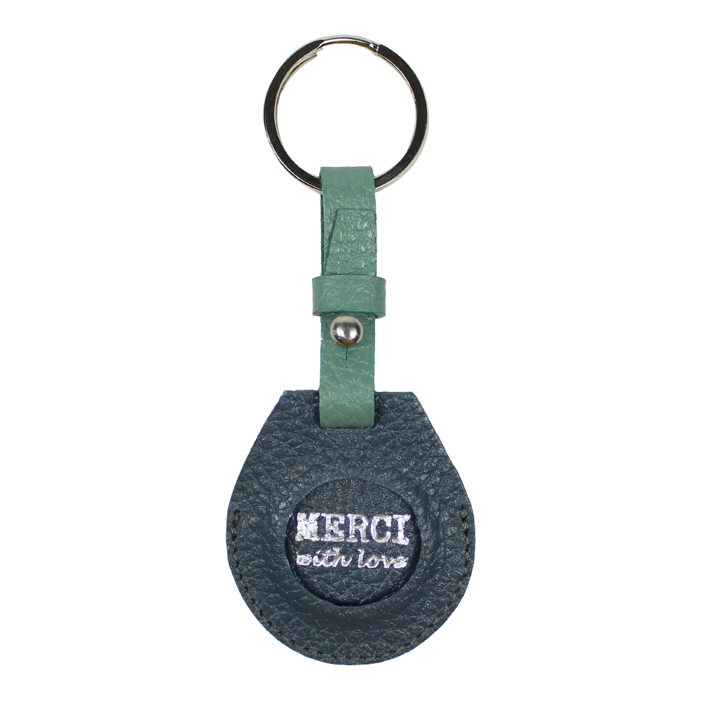 Porta Airtag Oceano com Jade Pronta Entrega