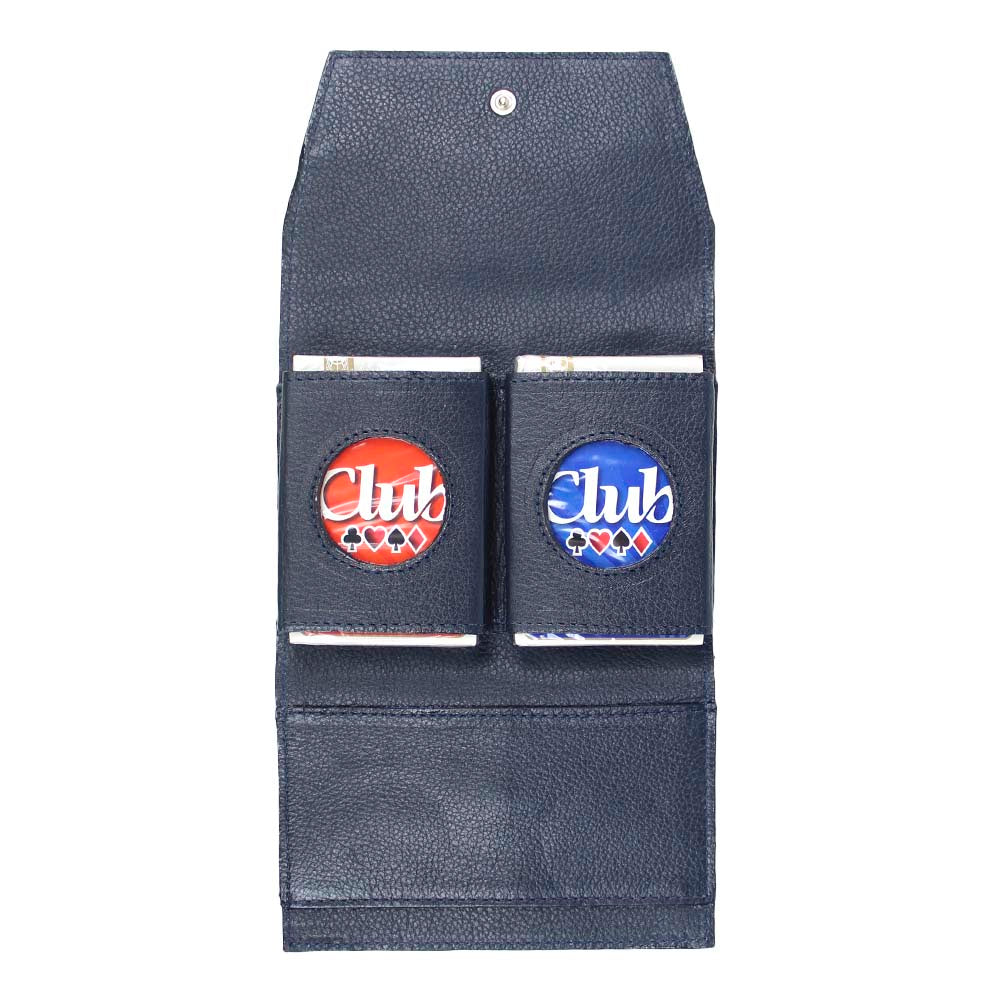 Porta Baralho em Couro Personalizado