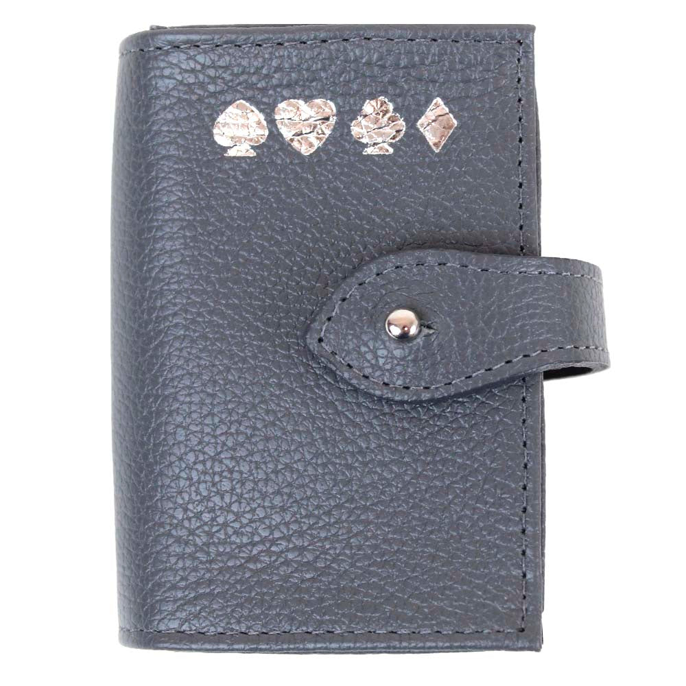 Porta Baralho Pocket Masculino Chumbo Pronta Entrega