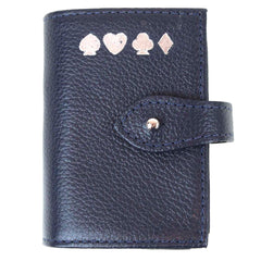 Porta Baralho Pocket Masculino Marinho Liso  Pronta Entrega