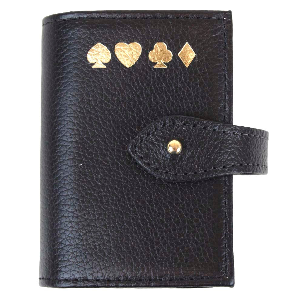 Porta Baralho Pocket Preto Liso Pronta Entrega