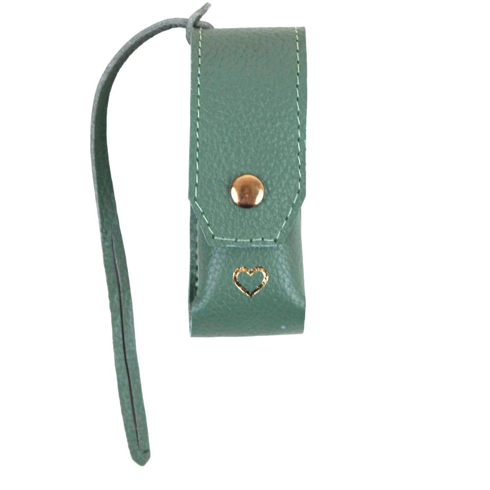 Porta Batom Charm Jade Pronta Entrega