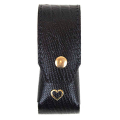 Porta Batom Charm Preto Paris Pronta Entrega