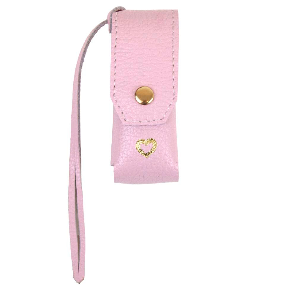 Porta Batom Charm Rosa Chá Pronta Entrega