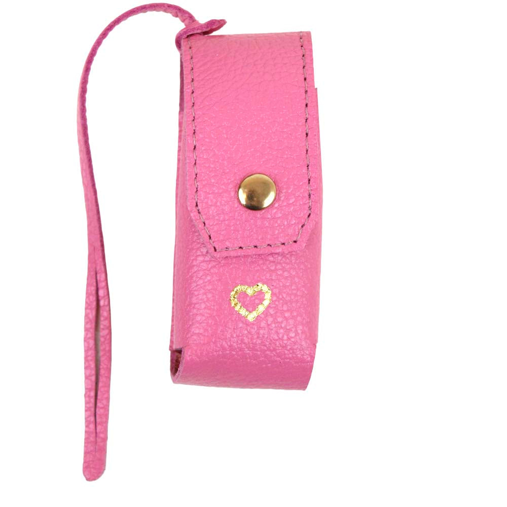 Porta Batom Charm Rosa Orquídea Pronta Entrega