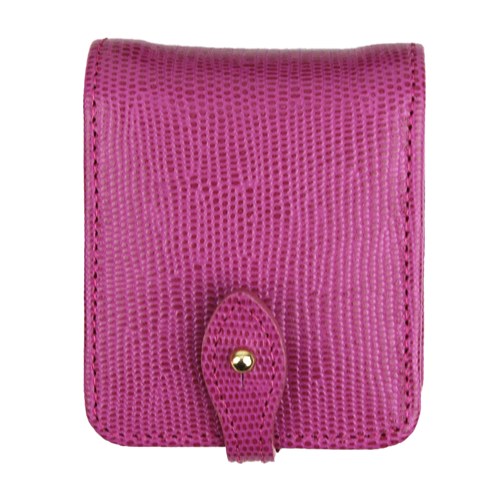 Porta Batom Ester Duo em Couro Personalizada