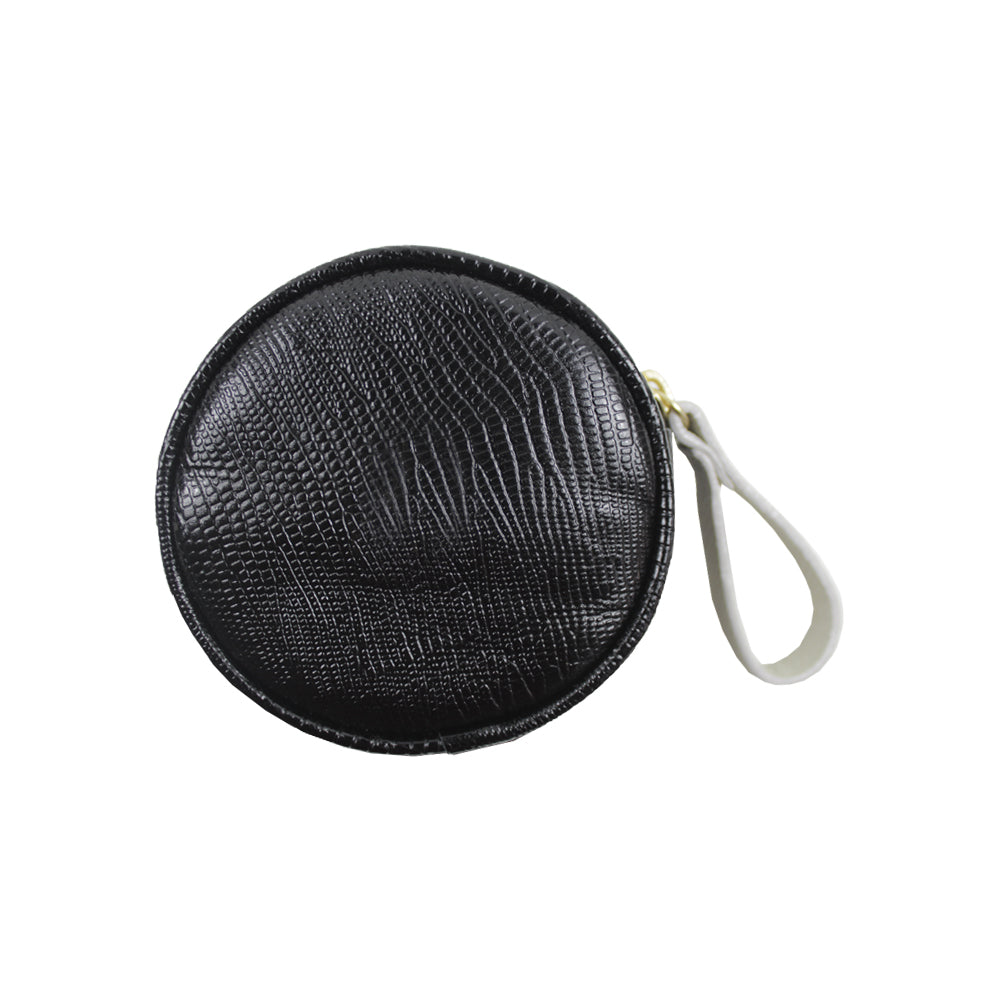 Porta Carregador Preto Paris com Off White Lesard Pronta Entrega