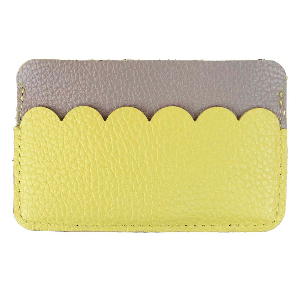 Porta Cartão Babado Atmosfera com Lima Liso Pronta Entrega