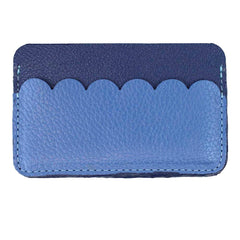 Porta Cartão Babado Azul Safira com Beach Pronta Entrega