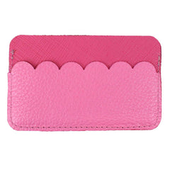 Porta Cartão Babado Pink Prada com Rosa Orquídea Pronta Entrega