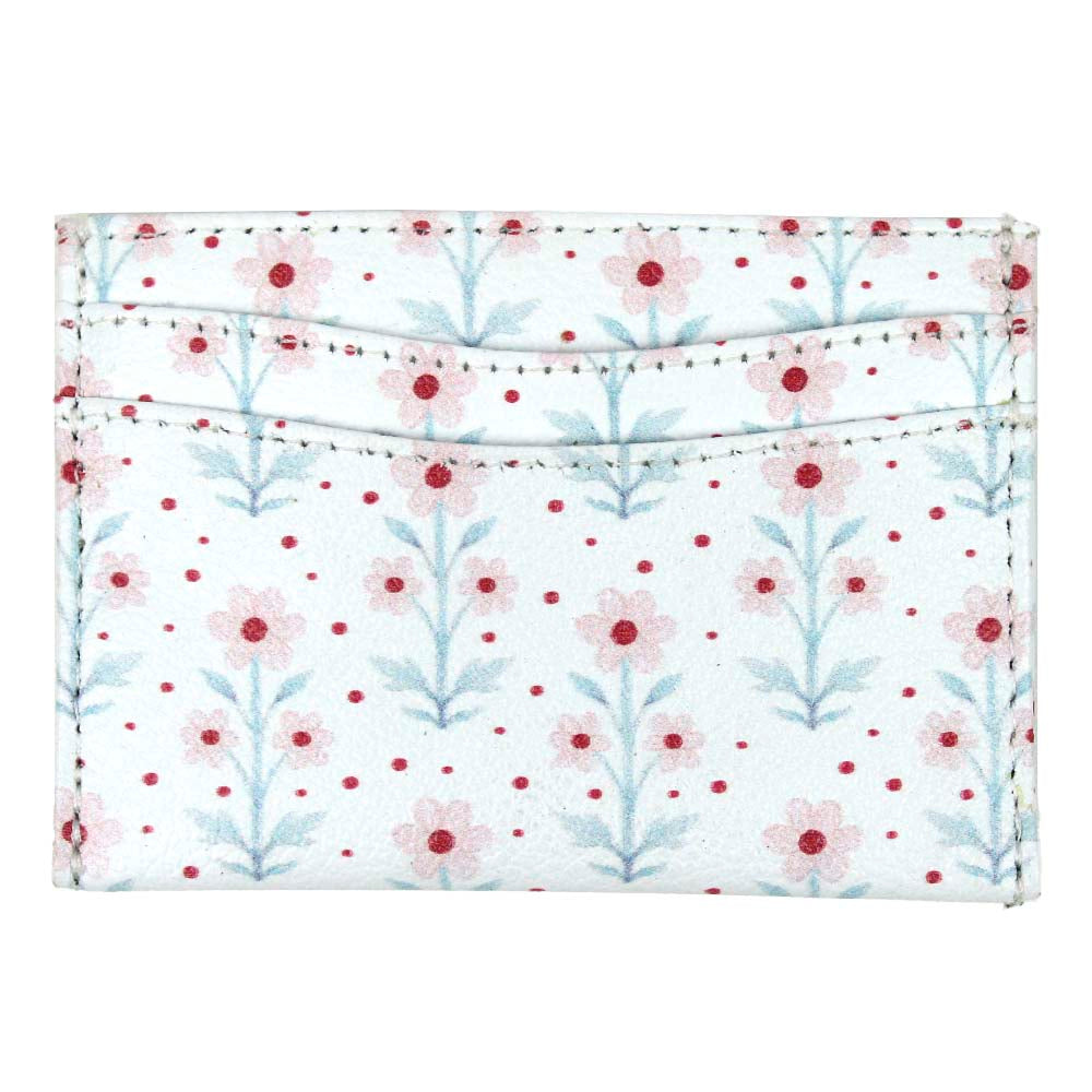Porta Cartão de Crédito Estampa Blossom Flower Pronta Entrega
