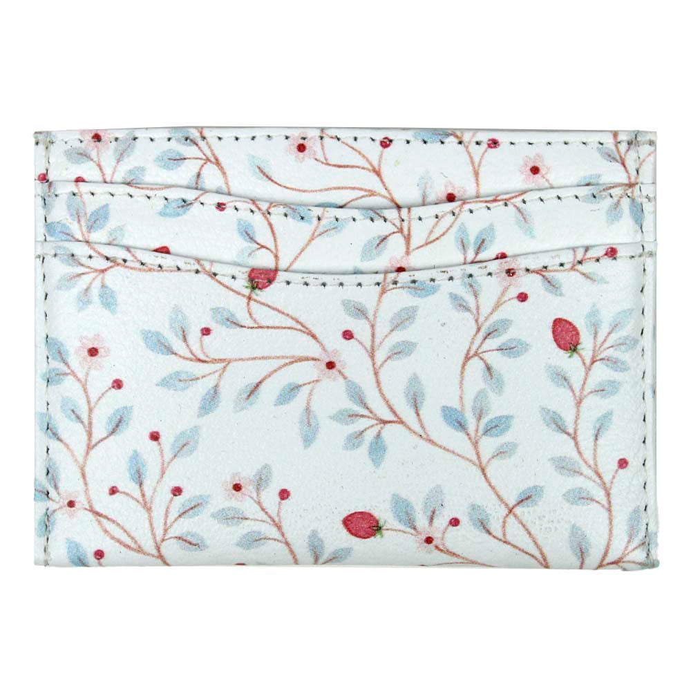Porta Cartão de Crédito Estampa Blossom Tecido Pronta Entrega