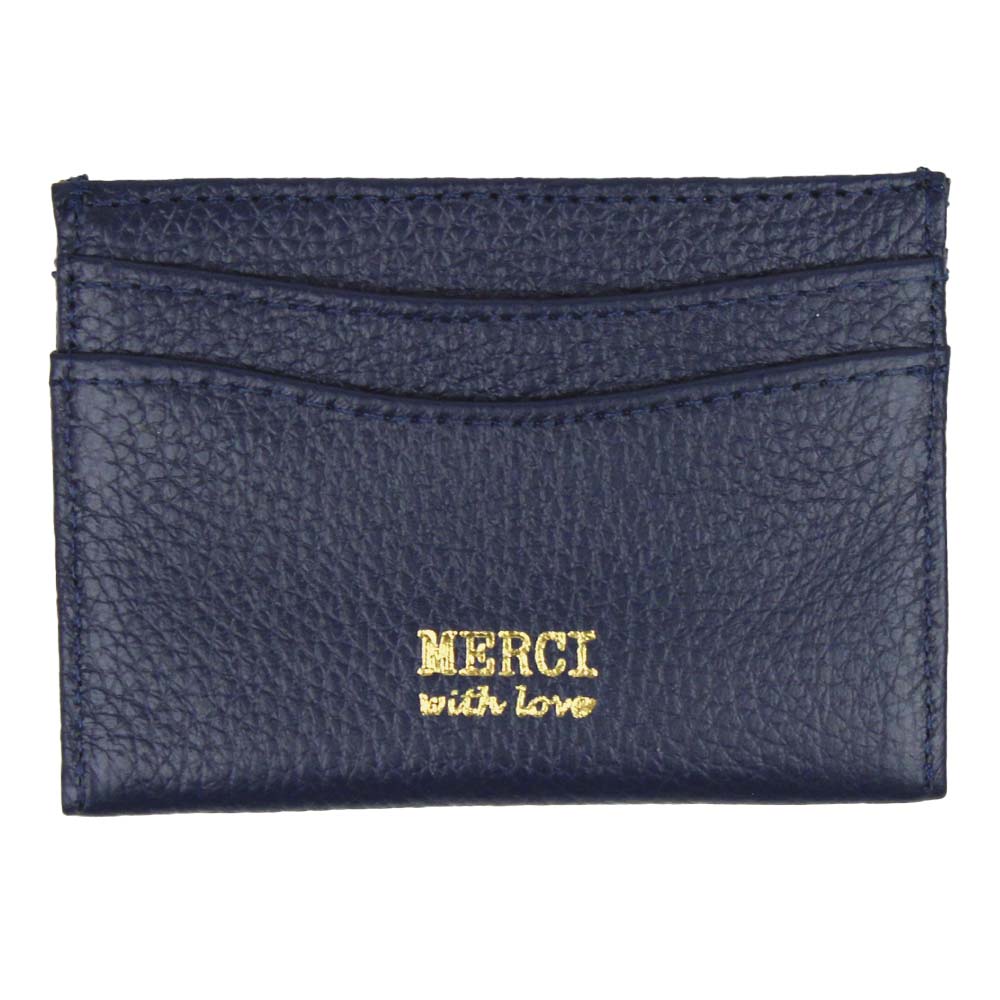 Porta Cartão de Crédito Masculino Marinho Liso Pronta Entrega