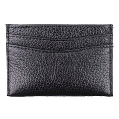 Porta Cartão de Crédito Masculino Preto Liso Pronta Entrega