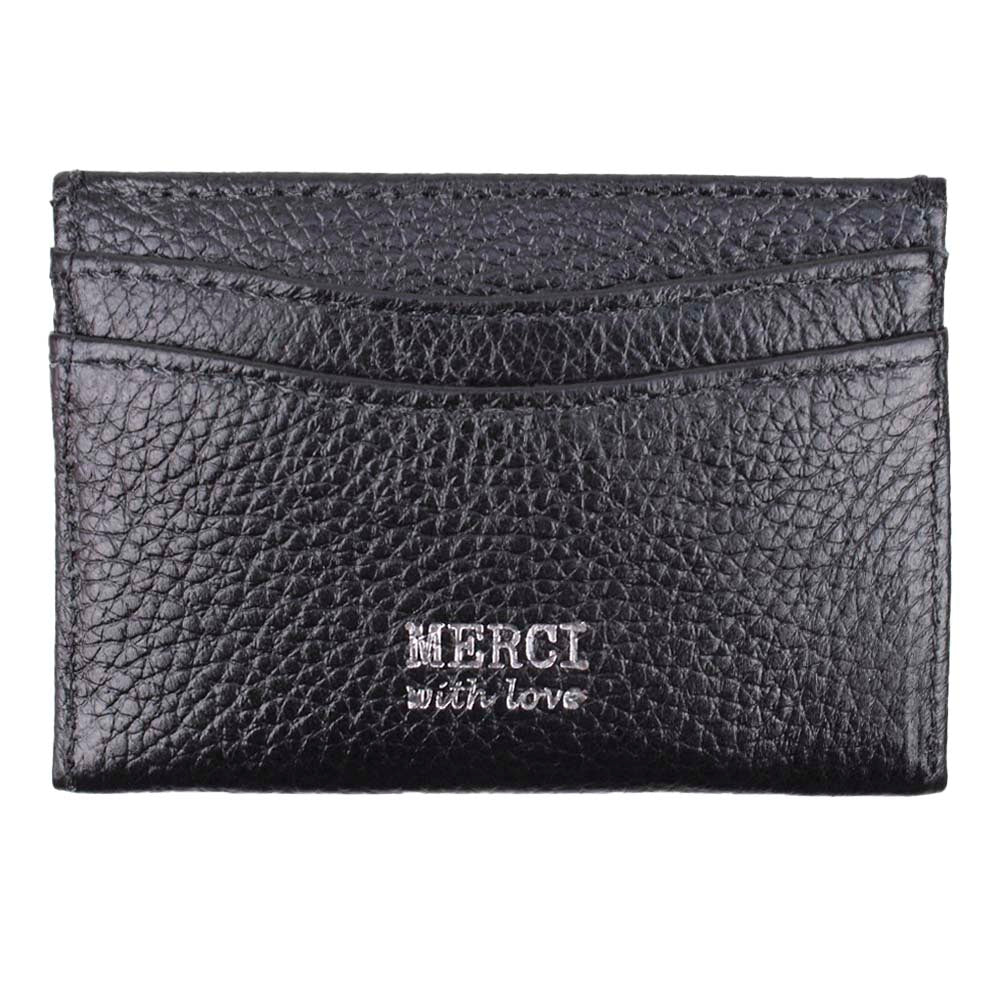 Porta Cartão de Crédito Masculino Preto Liso Pronta Entrega