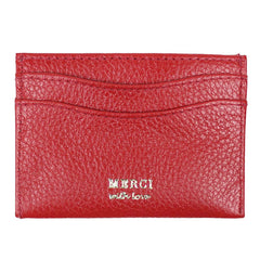Porta Cartão de Crédito Vermelho Liso Pronta Entrega