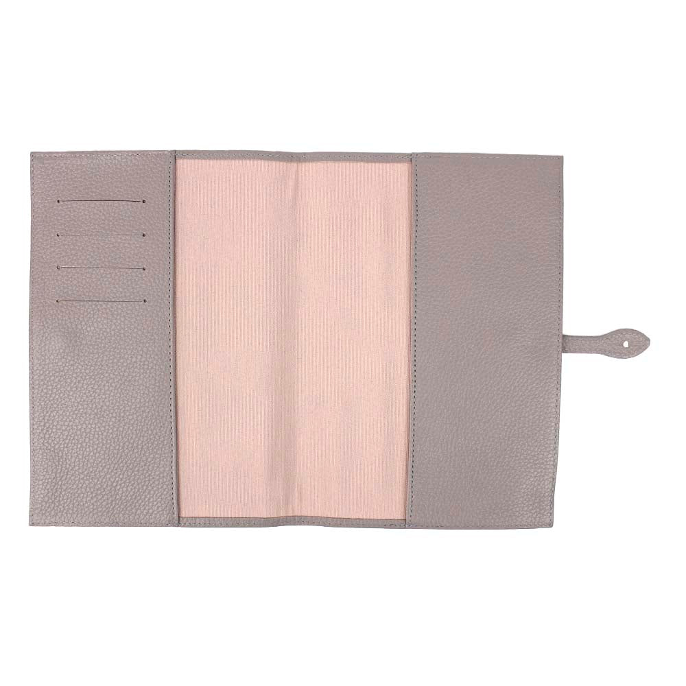 Porta Cartão de Vacina Little Bear Laço Atmosfera Com Off White E Rosa Orquídea Pronta Entrega