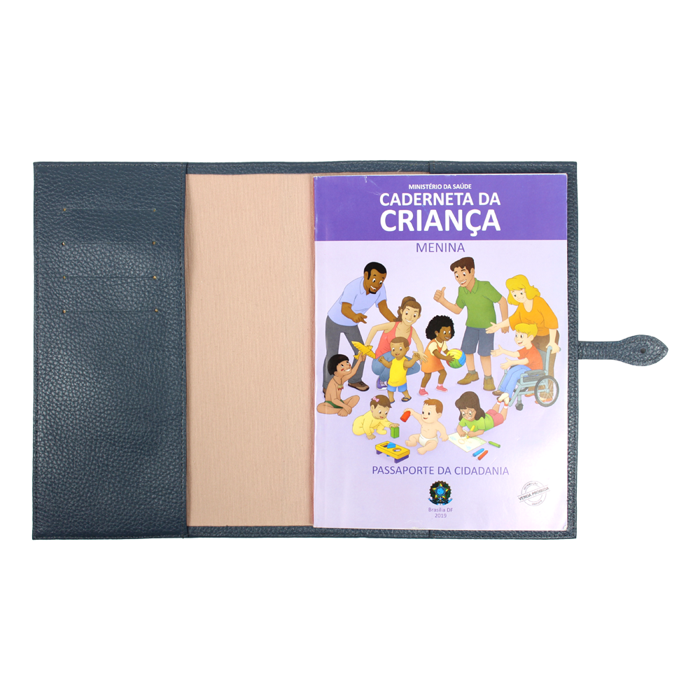 Porta Cartão De Vacina Boneco de Neve Oceano com Jade Pronta Entrega
