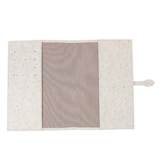 Porta Cartão de Vacina Collab Mariana Jabur Estampa Floral em Couro Personalizado