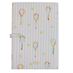 Porta Cartão de Vacina By Mariana Jabur Estampa Tennis em Couro Personalizado