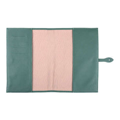 Porta Cartão de Vacina Urso Teddy Jade com Caramelo Liso Pronta Entrega