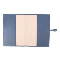 Porta Cartão De Vacina Little Baer Oceano Com Off White Liso Pronta Entrega