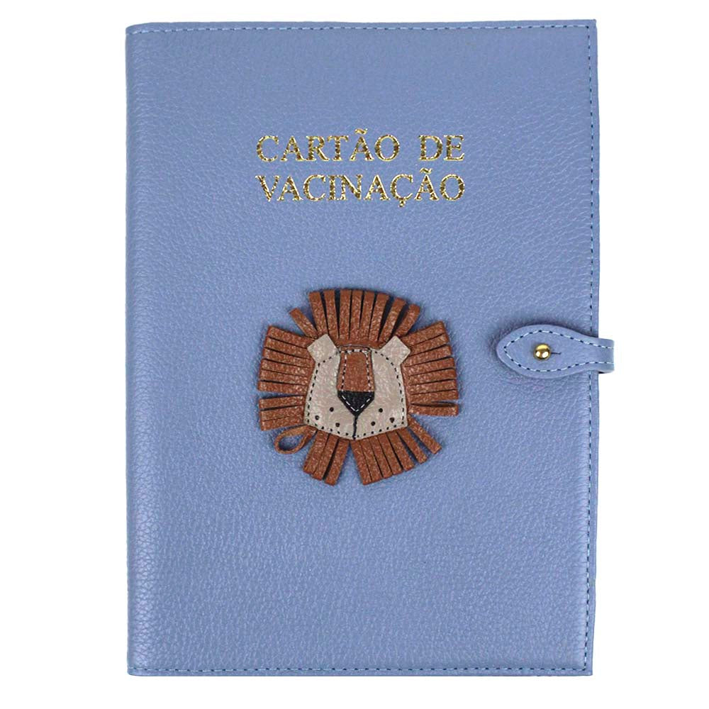 Porta Cartão de Vacina Leão Alceu Sky Pronta Entrega