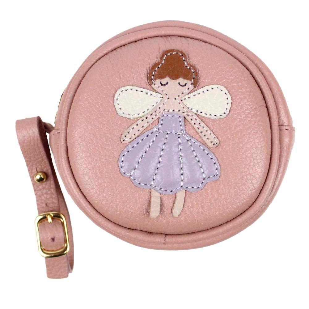 Porta Chupeta Fadinha em Couro Personalizada