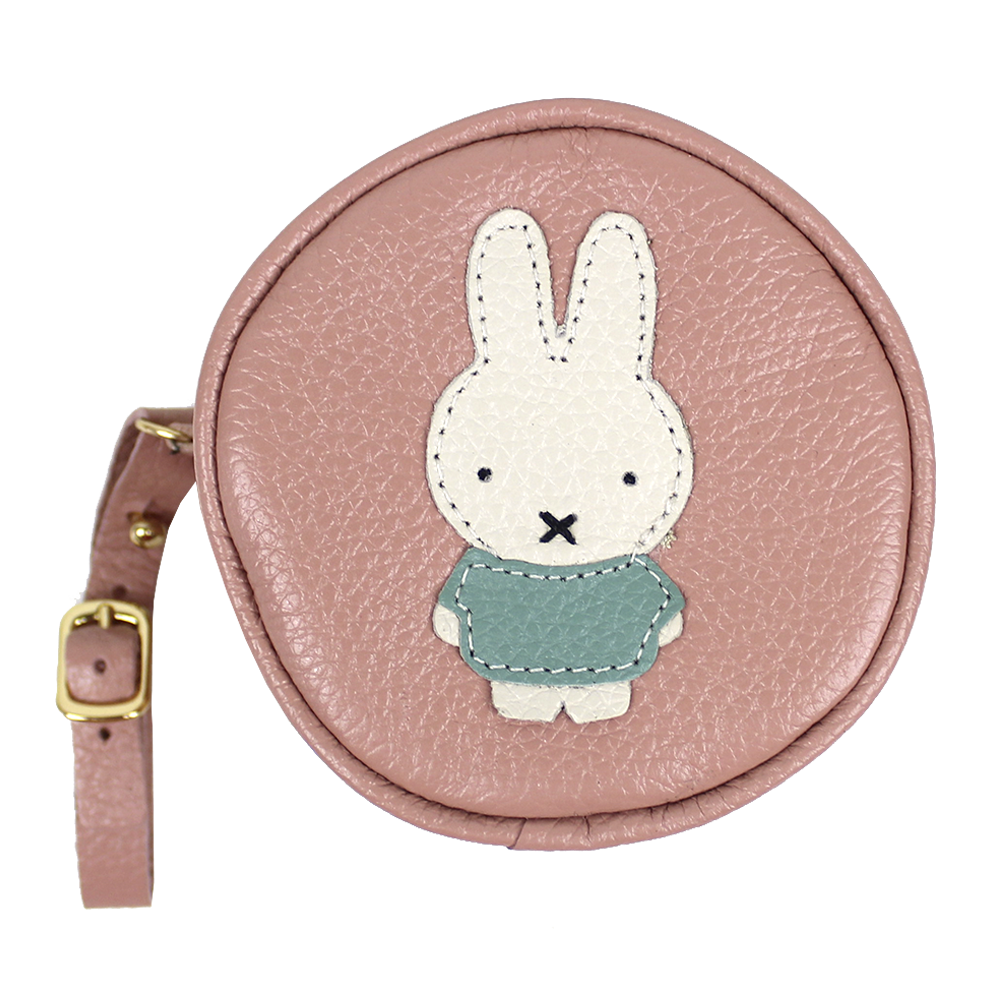 Porta Chupeta Petit Lapin em Couro Personalizada