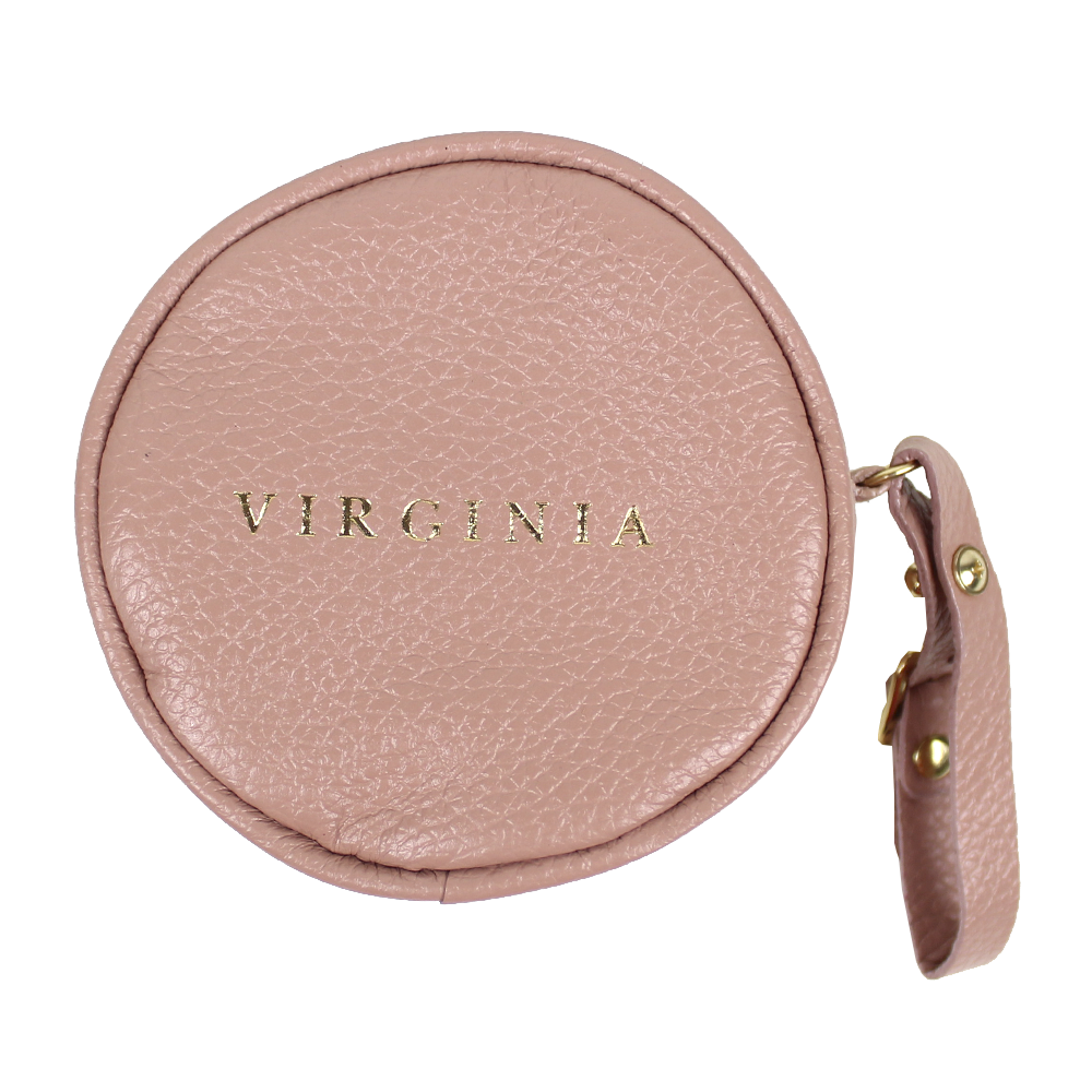 Porta Chupeta Petit Lapin em Couro Personalizada