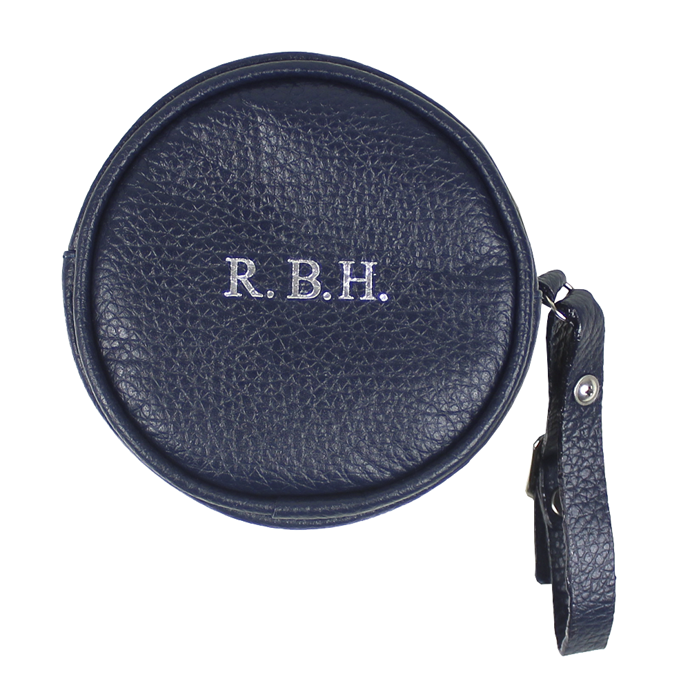 Porta Chupeta Little Plane em Couro Personalizada