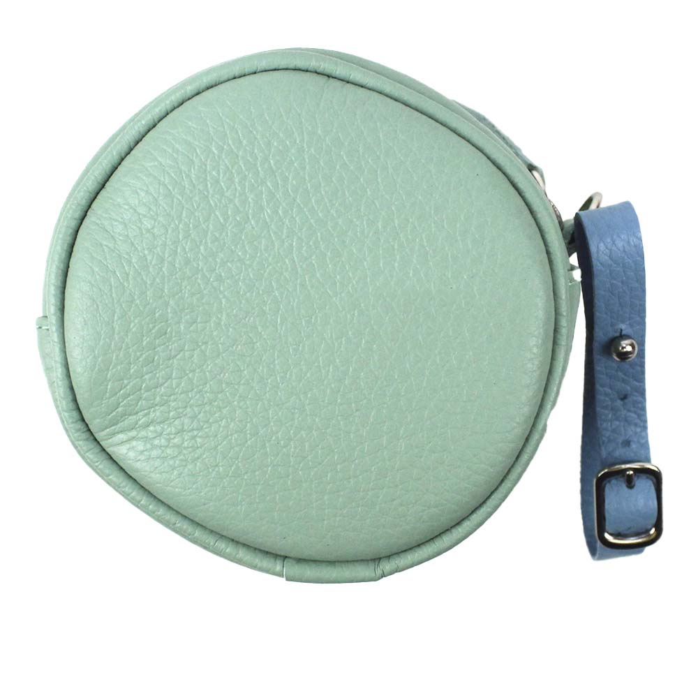 Porta Chupeta Balão Otto em Couro Personalizada