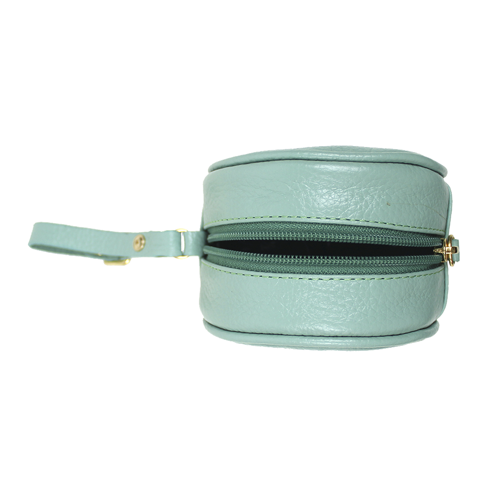 Porta Chupeta Little Car em Couro Personalizada