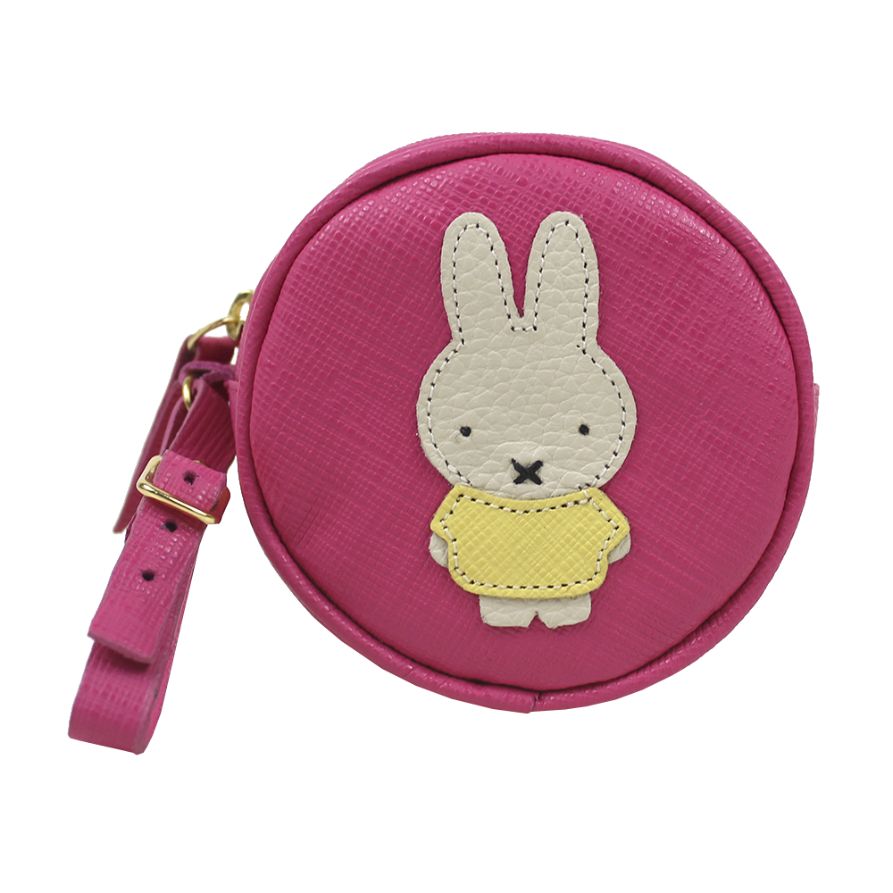 Porta Chupeta Petit Lapin em Couro Personalizada