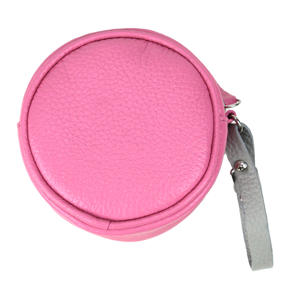 Porta Chupeta Lhama em Couro Personalizada